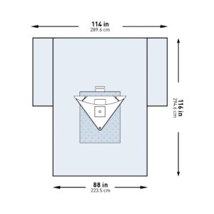 McKesson Heavy-Duty Knee Arthroscopy Drape