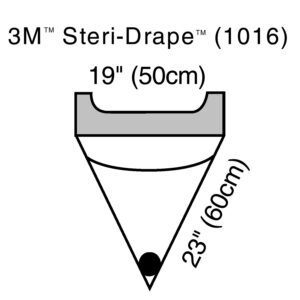 3M™ Steri-Drape™ Irrigation Pouch Surgical Drape