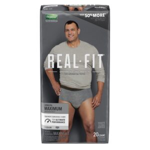 Depend® Real Fit® Maximum Absorbent Underwear