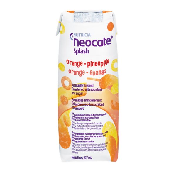 Neocate® Splash Orange / Pineapple Pediatric Oral Supplement / Tube Feeding Formula