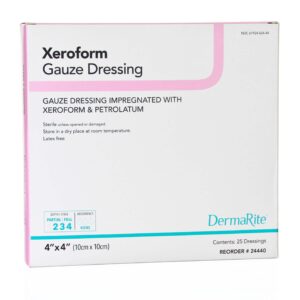 DermaRite Xeroform Impregnated Dressing