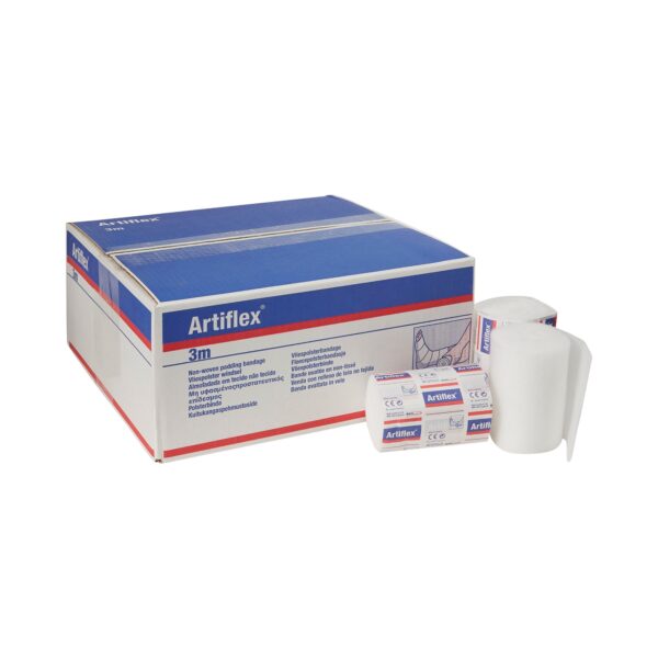 Artiflex® White Polyester / Polypropylene / Polyethylene Undercast Padding Bandage