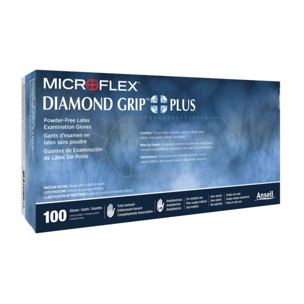 Microflex® Diamond Grip Plus™ Latex Gloves