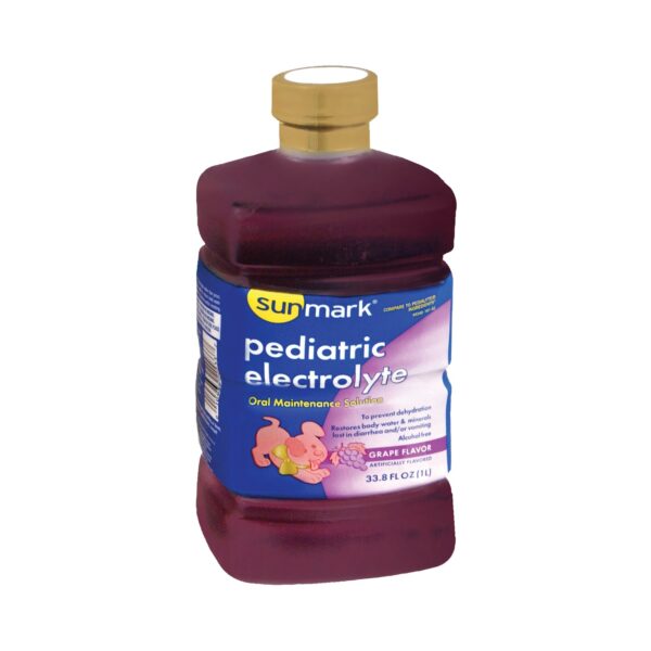 sunmark® Grape Pediatric Oral Electrolyte Solution