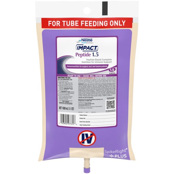 Impact® Peptide 1.5 Tube Feeding Formula