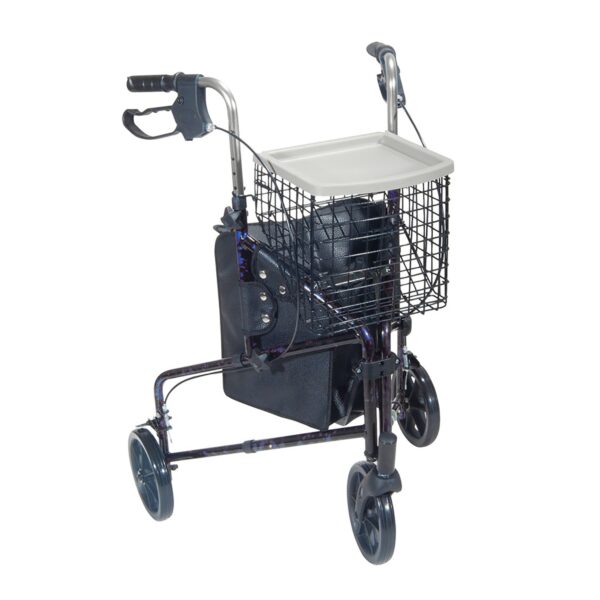 drive™ Deluxe 3 Wheel Rollator