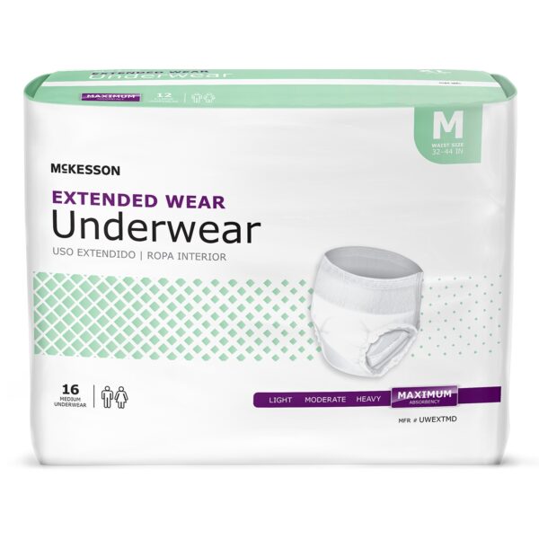 McKesson Extended Wear Maximum Absorbent Underwear