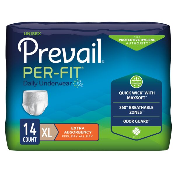 Prevail® Per-Fit® Extra Absorbent Underwear