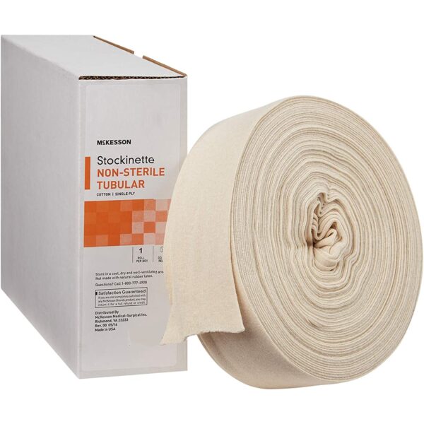 McKesson Beige Cotton Tubular Stockinette