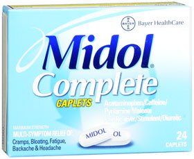 Midol® Complete Acetaminophen / Caffeine / Pyrilamine Maleate Cramp Relief