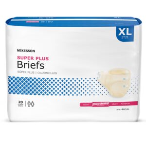 McKesson Super Plus Moderate Absorbency Incontinence Brief