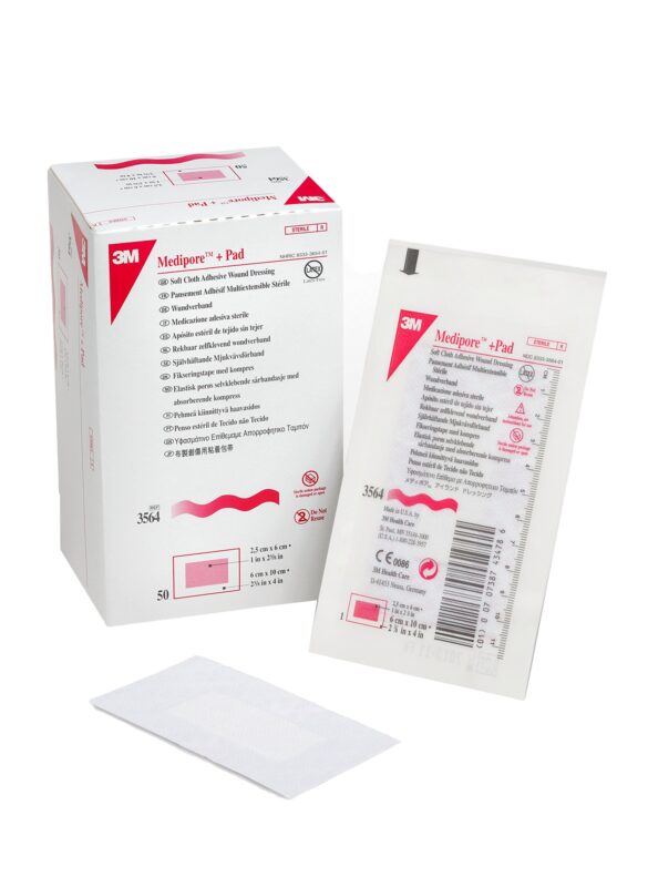 3M™ Medipore +Pad Soft Cloth Dressings