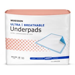 McKesson Ultra Breathable Heavy Absorbency Low Air Loss Underpad