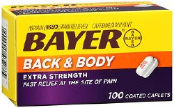 Bayer® Back & Body Aspirin Pain Relief