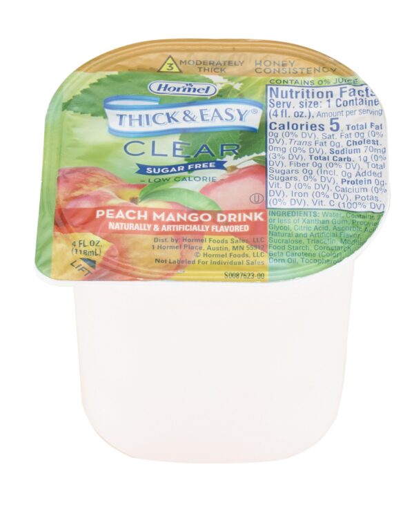 Thick & Easy® Clear Honey Consistency Sugar-Free Peach Mango Thickened Beverage