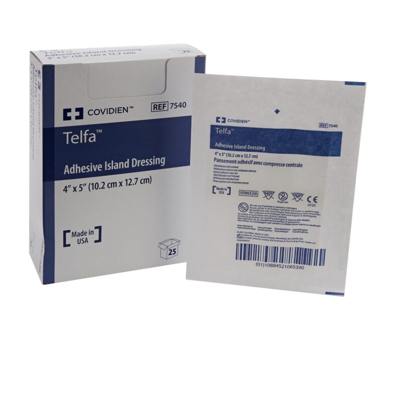 Telfa™ White Adhesive Dressing