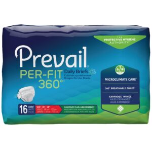 Prevail® Per-Fit 360°™ Maximum Plus Incontinence Brief