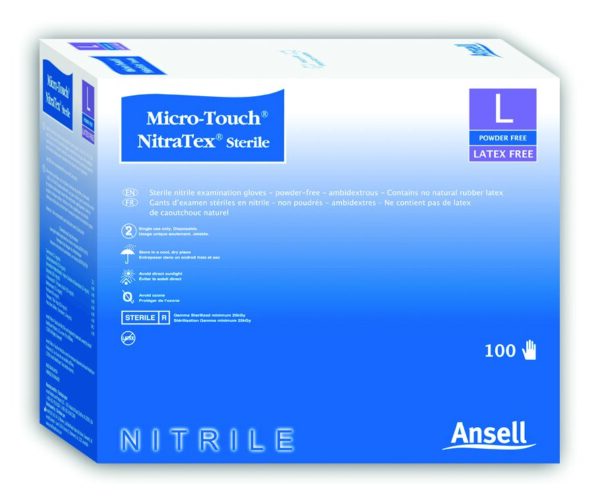 Micro-Touch® Nitrile Extended Cuff Length Exam Glove