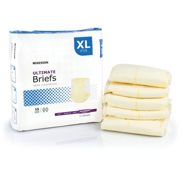 McKesson Ultimate Maximum Absorbency Incontinence Brief