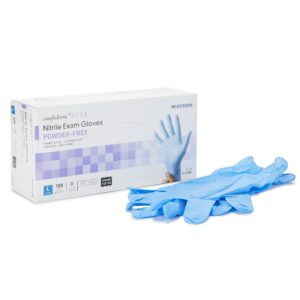 McKesson Confiderm® 6.5CX Extended Cuff Nitrile Extended Cuff Length Exam Glove