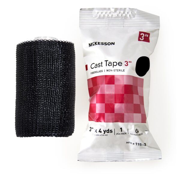 McKesson Black Cast Tape