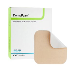 DermaFoam® Nonadhesive without Border Foam Dressing