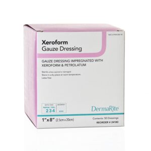 DermaRite Xeroform Gauze Impregnated Dressing