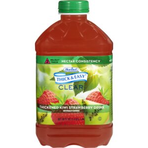 Thick & Easy® Clear Nectar Consistency Kiwi Strawberry Thickened Beverage