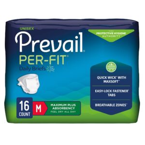 Prevail® Per-Fit® Maximum Incontinence Brief