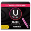 U By Kotex® Click® Compact Tampons