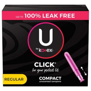 U By Kotex® Click® Compact Tampons