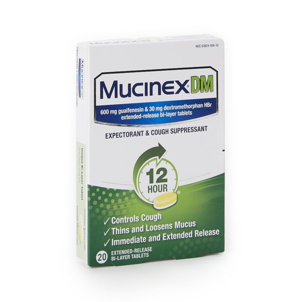 Mucinex® DM Guaifenesin / Dextromethorphan HBr Cold and Cough Relief