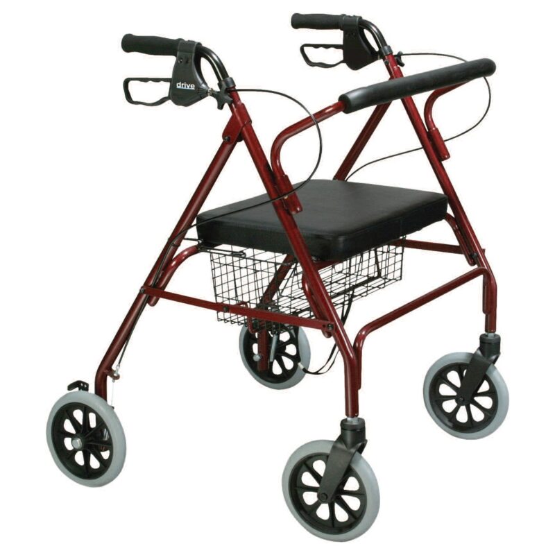 drive™ Go-Lite Bariatric 4 Wheel Rollator