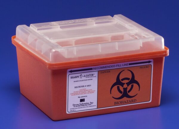 Sharps-A-Gator™ Multi-purpose Sharps Container