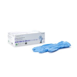 McKesson Confiderm® 6.5CX Extended Cuff Nitrile Extended Cuff Length Exam Glove