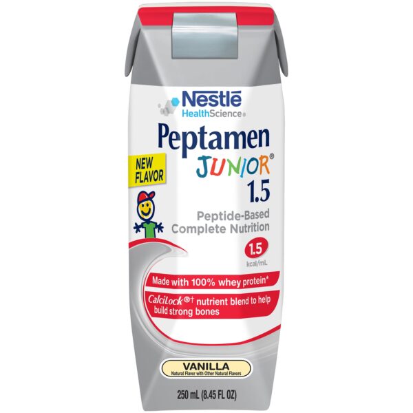 Peptamen Junior® 1.5 Vanilla Pediatric Oral Supplement / Tube Feeding Formula