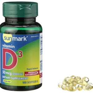 sunmark® Vitamin D-3 Supplement