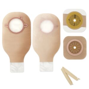 New Image™ Two-Piece Drainable Clear Ileostomy /Colostomy Kit