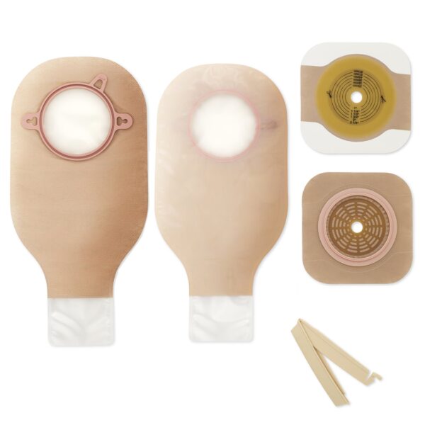 New Image™ Two-Piece Drainable Clear Ileostomy /Colostomy Kit