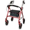 McKesson Folding Steel 4 Wheel Rollator