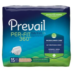 Prevail® Per-Fit 360°™ Maximum Plus Incontinence Brief