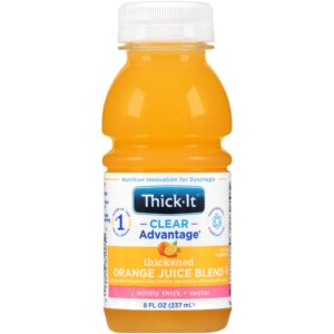 Thick-It® Clear Advantage® Nectar Consistency Orange Thickened Beverage