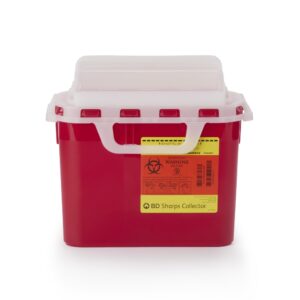 Becton Dickinson Red Sharps Container