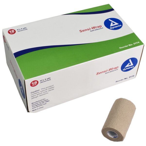 Sensi-Wrap Self-adherent Closure Cohesive Bandage