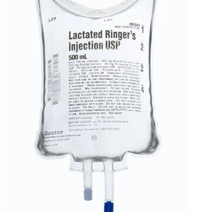 2B2323Q Lactated Ringer's Solution IV Solution 500 mL Case of 24