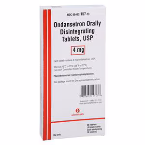 Ondansetron Orally Disintegrating Tablets 4mg Unit Dose Box 30/Bottle