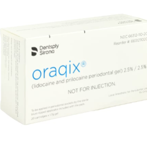 Oraqix Periodontal Gel, 2.5% Lidocaine and 2.5% Prilocaine