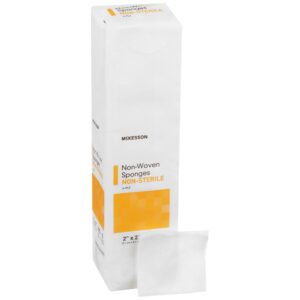 Nonwoven Sponge 2 X 2 Inch 4-Ply NonSterile Case of 4000