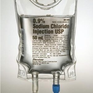 0.9% Sodium Chloride Injection, USP, 50 mL VIAFLEX Plastic Container Case of 96
