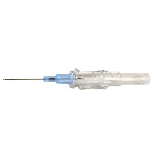 Peripheral IV Catheter Protectiv® Plus 22 Gauge 1 Inch Polyurethane Straight Hub Non Blood Control Sliding Safety Each 1